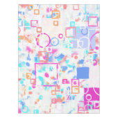 Abstrakte geometrische Formen Tischdecke (Vorderseite)