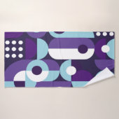 Abstrakte geometrische Formsabstraktion, Kunst, Ku Badehandtuch (Badehandtuch)