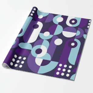 Abstrakte geometrische Formsabstraktion, Kunst, Ku Geschenkpapier