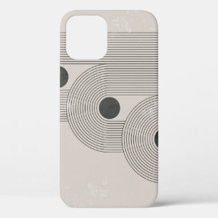 Abstrakte geometrische Gleichgewichtsformen Mitte Case-Mate iPhone Hülle
