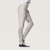Abstrakte geometrische Gleichgewichtsformen Mitte  Leggings (Rechts)