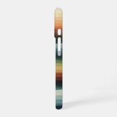 Abstrakte geometrische Hügel iPhone 16 Hülle (Linke Seite)