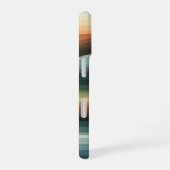 Abstrakte geometrische Hügel iPhone 16 Hülle (Rechte Seite)