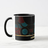 Abstrakte geometrische Kaffeetasse (Links)