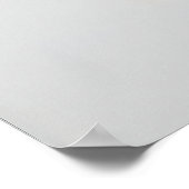Abstrakte geometrische Komposition Modern Poster (Ecke)