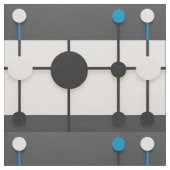 Abstrakte geometrische Komposition Stoff (Nahaufnahme)
