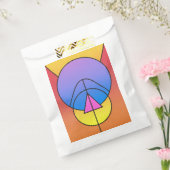 Abstrakte geometrische Kreise Linie Bunt Geschenktütchen (Versiegelt)