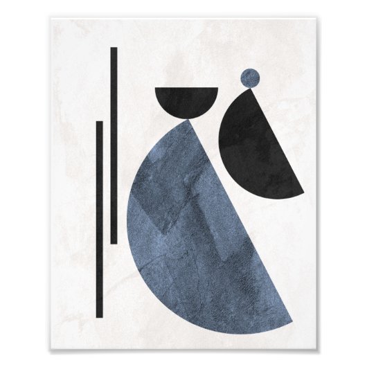 :Abstrakte geometrische Kreise und Linien Fotodruck (Vorne)