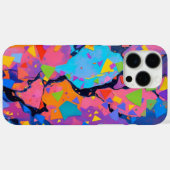 Abstrakte geometrische Kunst - lebhafte Farbe Case-Mate iPhone Hülle (Rückseite (Horizontal))