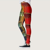 abstrakte geometrische Kunst Leggings (Links)
