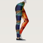 abstrakte geometrische Kunst Leggings (Rechts)