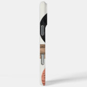 Abstrakte Geometrische Kunst mit natürlichen Textu Case-Mate iPhone Hülle (Rückseite / Rechts)