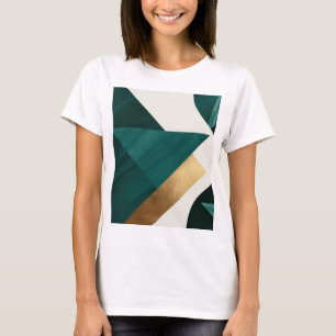 Abstrakte geometrische Kunst Moderne Poster minima T-Shirt