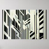 Abstrakte geometrische Kunst Poster (Vorne)