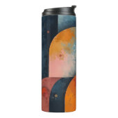 Abstrakte geometrische Kunst Thermosbecher (Nach links gedreht)