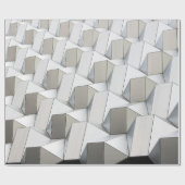 Abstrakte geometrische Kunstwerke Geschenkpapier (Flach)