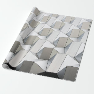 Abstrakte geometrische Kunstwerke Geschenkpapier