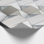 Abstrakte geometrische Kunstwerke Geschenkpapier (Ecke)