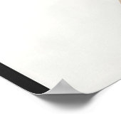 Abstrakte geometrische moderne Minimalist Poster (Ecke)