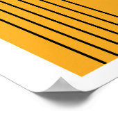 Abstrakte geometrische Moderne Minimalistische Boh Poster (Ecke)