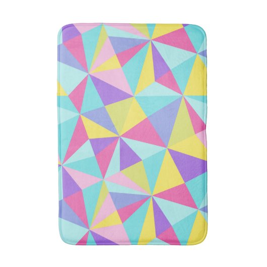 Abstrakte geometrische Muster Badematte (Vorderseite Vertikal)