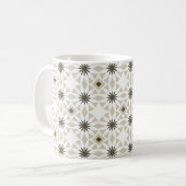 Abstrakte geometrische Muster Kaffeetasse (Vorderseite Links)