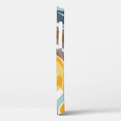 Abstrakte geometrische Objekte Graffiti grunge eff Case-Mate iPhone Hülle (Rückseite / Links)