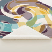 Abstrakte geometrische Objekte Graffiti grunge eff Sherpadecke (3/4)