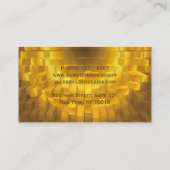 abstrakte geometrische poligonal Beschaffenheit Visitenkarte (Rückseite)