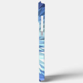abstrakte geometrische polygonale Textur Case-Mate iPhone Hülle (Rückseite / Links)