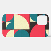 Abstrakte geometrische, rechnerische Kunstdarstell Case-Mate iPhone Hülle (Rückseite (Horizontal))