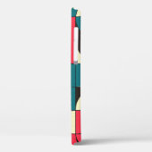 Abstrakte geometrische, rechnerische Kunstdarstell Case-Mate iPhone Hülle (Rückseite / Links)
