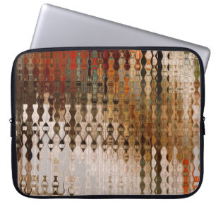 abstrakte, geometrische Schnittfläche Laptopschutzhülle