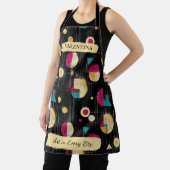 Abstrakte geometrische Schürze nach Retro mit Indi (InSitu)