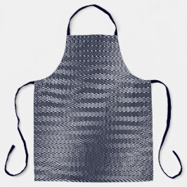 Abstrakte geometrische Schwarz-Weiß-Streifen, trip Schürze