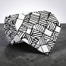 Abstrakte geometrische schwarz-weiße maßgeschneide
