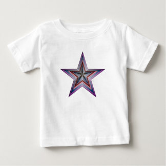 abstrakte geometrische Starkunst Baby T-shirt