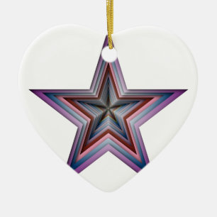 abstrakte geometrische Starkunst Keramik Ornament