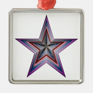 abstrakte geometrische Starkunst Ornament Aus Metall