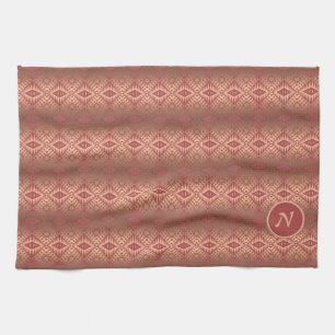 Abstrakte geometrische Steigung südwestlich Geschirrtuch