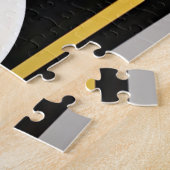 Abstrakte geometrische Stilkatze Puzzle (Seite)