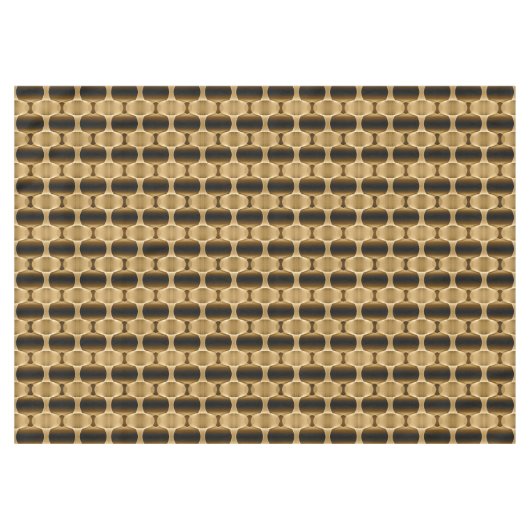 Abstrakte geometrische Textur Tischdecke (Vorderseite (Horizontal))