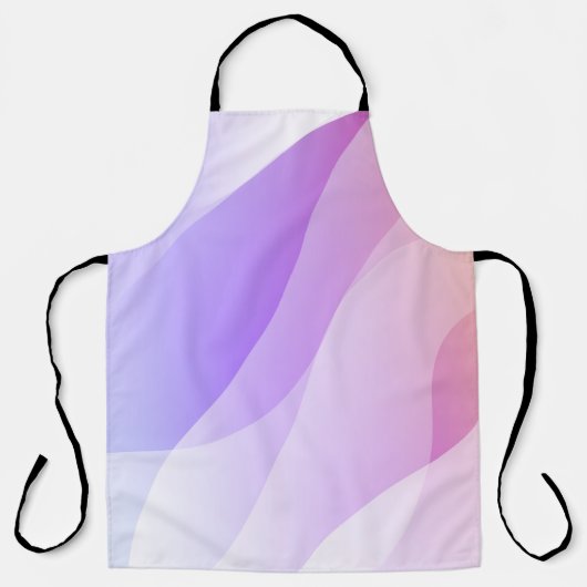Abstrakte Geometrische Wellenform mit glattem Soft Schürze (Vorderseite)