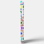 Abstrakte geometrische Zirkel Case-Mate iPhone Hülle (Rückseite / Links)