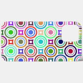 Abstrakte geometrische Zirkel Case-Mate iPhone Hülle (Rückseite (Horizontal))