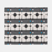 Abstrakte geometrische Zusammensetzung Fleecedecke (Vorderseite (Horizontal))