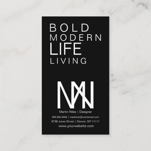 Abstrakte Gepartei Kunstmalerei Visitenkarte (Rückseite)