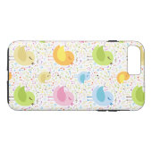 Abstrakte Gesang-Küken Case-Mate iPhone Hülle (Rückseite (Horizontal))