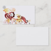 Abstrakte Geschäfts-Karte Visitenkarte (Vorne/Hinten)