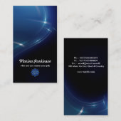 abstrakte Geschäftskarte Visitenkarte (Vorne/Hinten)
